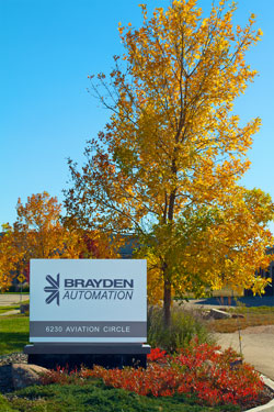 This is a Brayden Automation entrance.